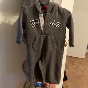 Polo Hoodie Jumpsuit